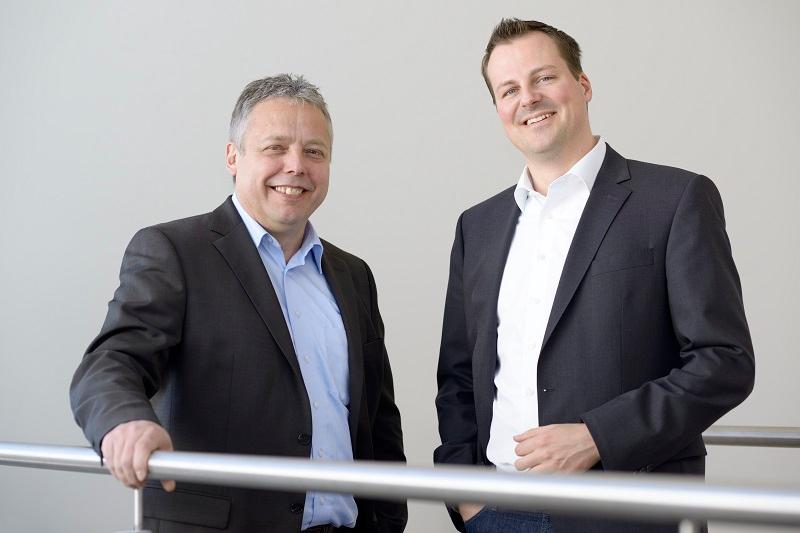 SmartRep Founder Rudolph Niebling and CEO Andreas Keller.